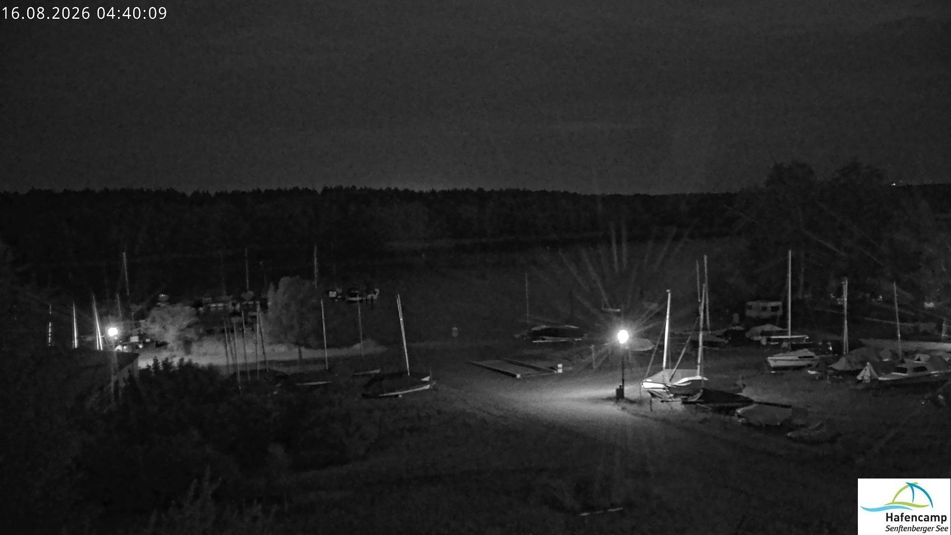 Archiv Foto Webcam Senftenberger See - Hafencamp