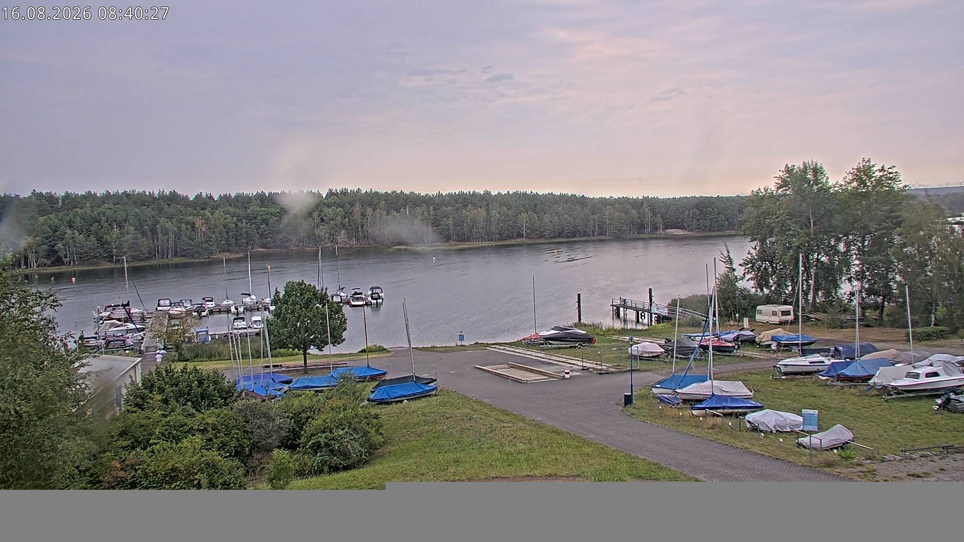 Archiv Foto Webcam Senftenberger See - Hafencamp
