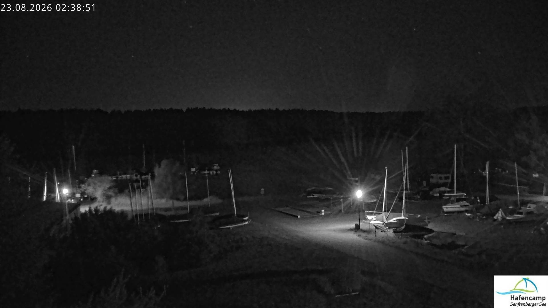 Archiv Foto Webcam Senftenberger See - Hafencamp