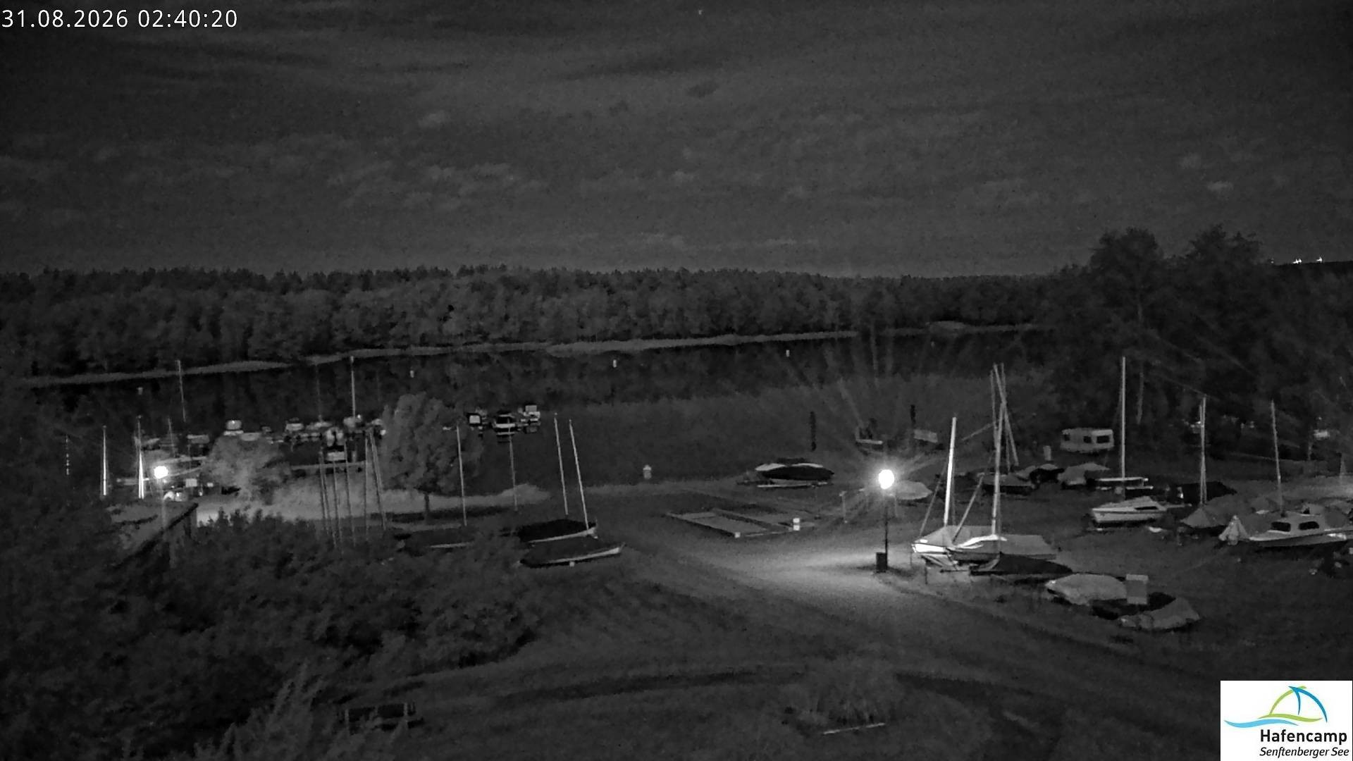 Archiv Foto Webcam Senftenberger See - Hafencamp