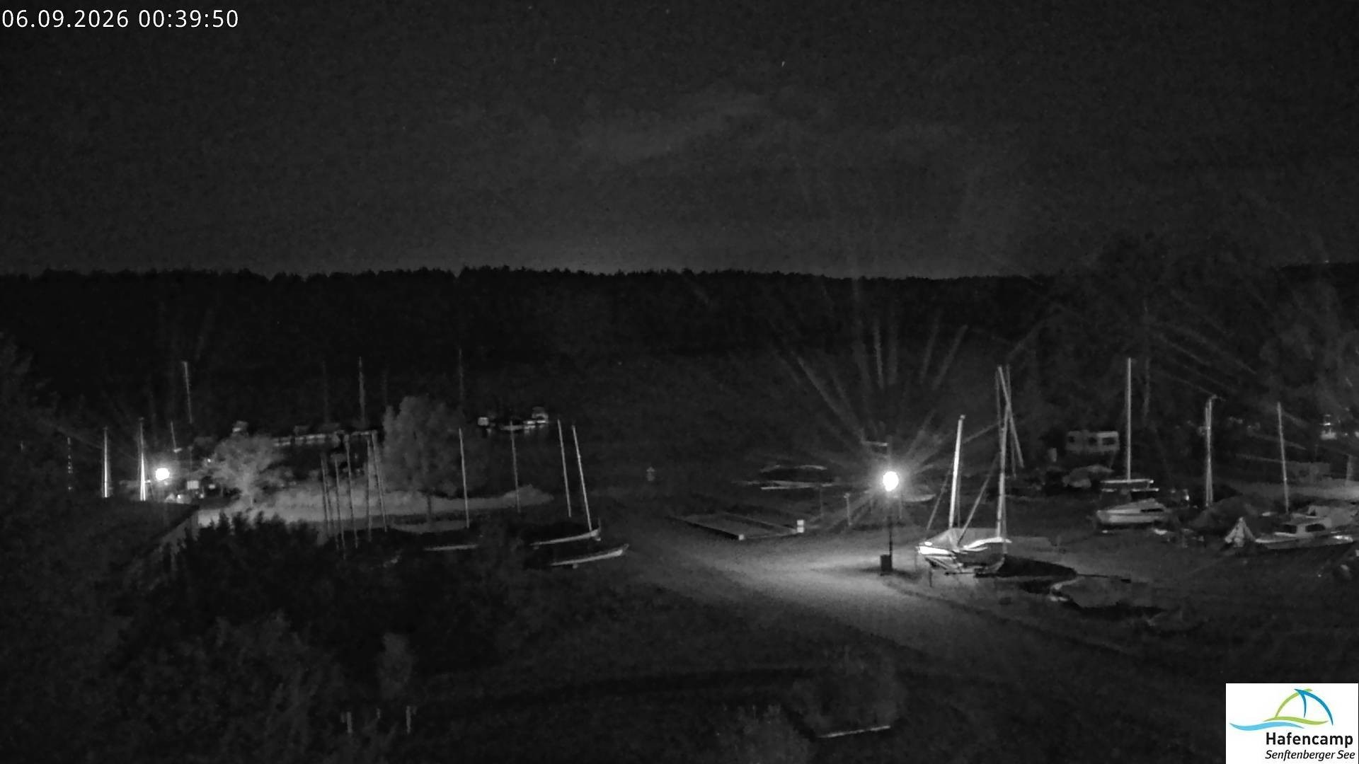 Archiv Foto Webcam Senftenberger See - Hafencamp
