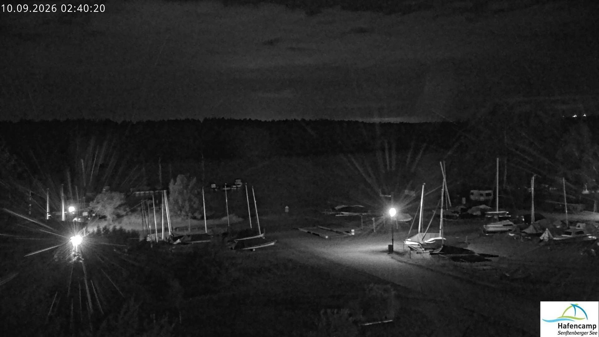 Archiv Foto Webcam Senftenberger See - Hafencamp