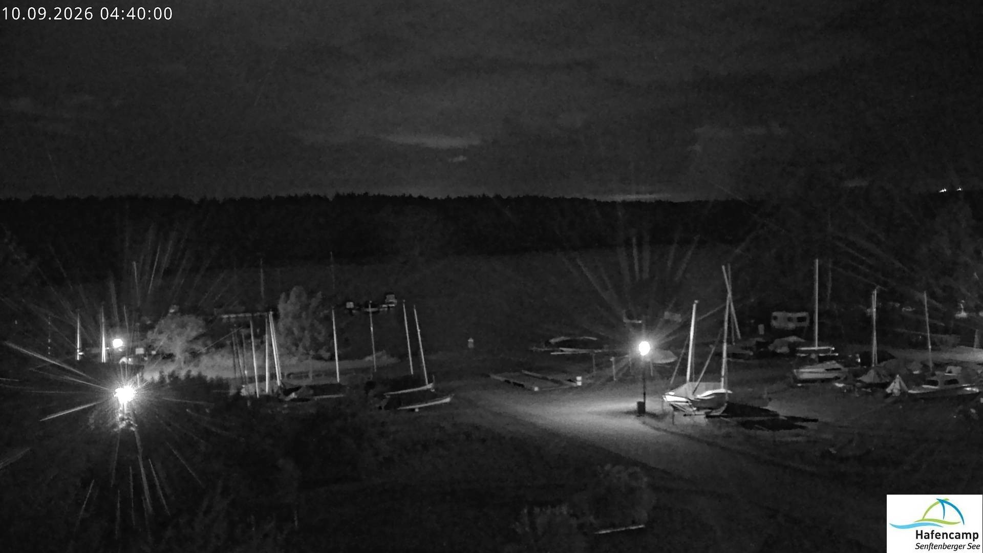 Archiv Foto Webcam Senftenberger See - Hafencamp