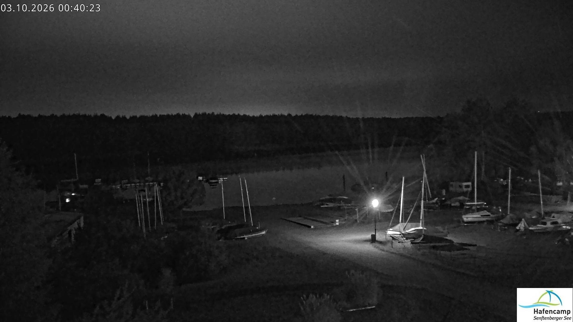 Archiv Foto Webcam Senftenberger See - Hafencamp