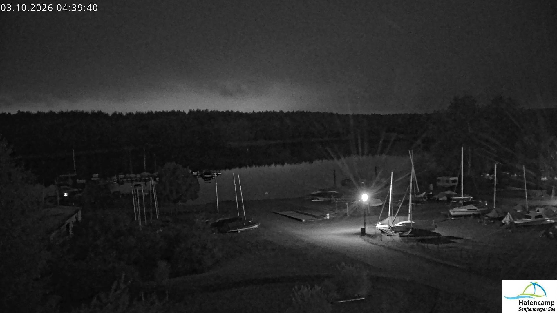 Archiv Foto Webcam Senftenberger See - Hafencamp