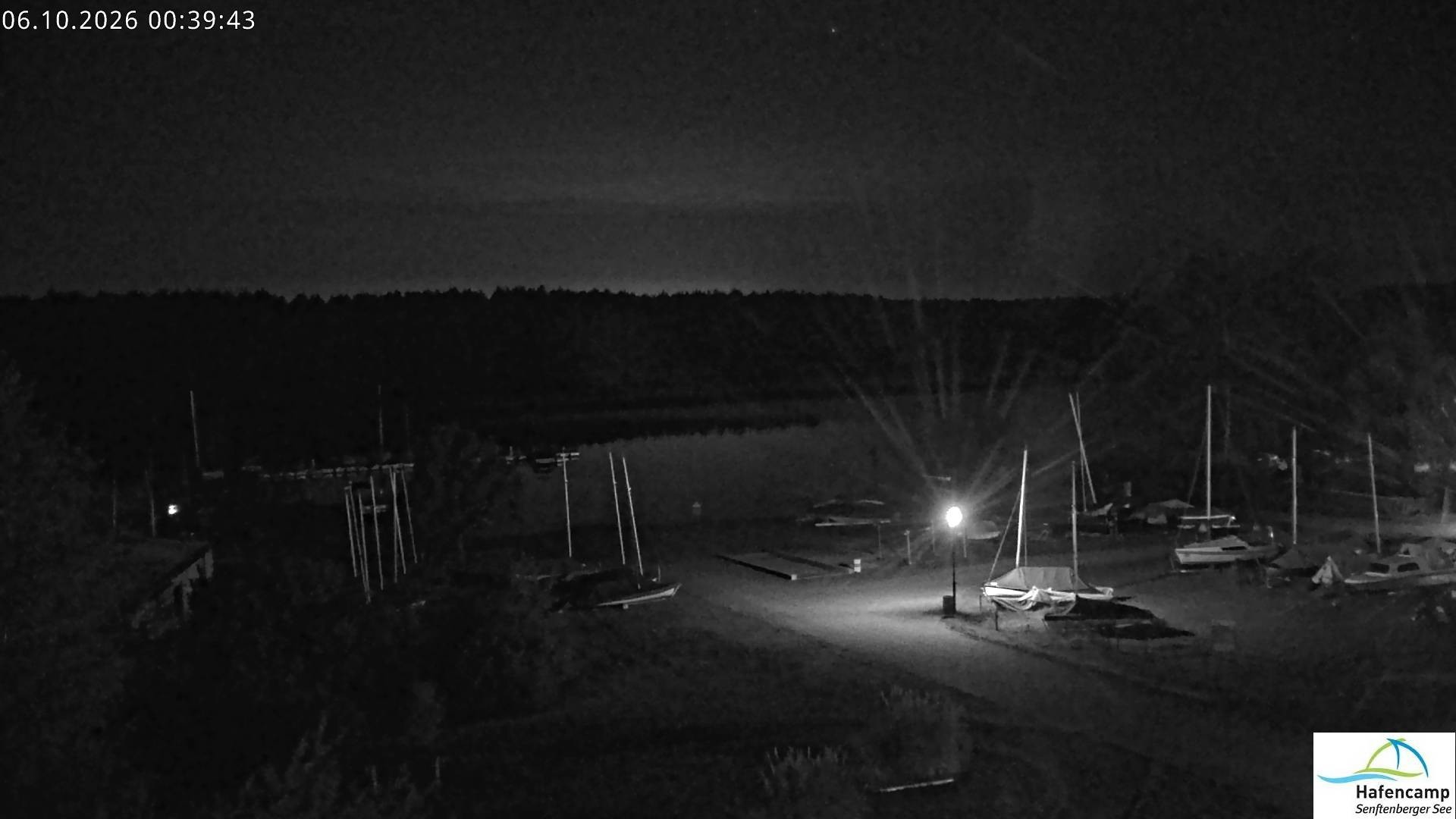 Archiv Foto Webcam Senftenberger See - Hafencamp