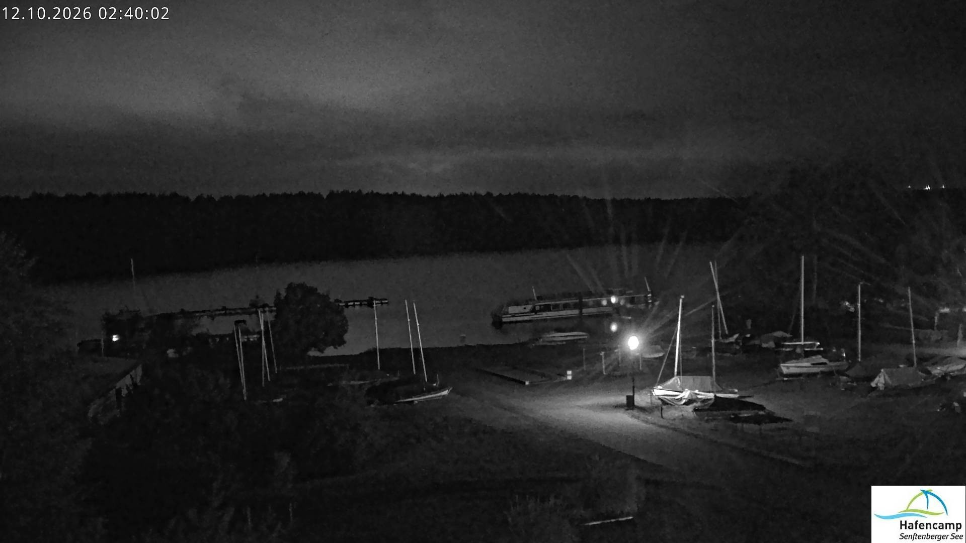 Archiv Foto Webcam Senftenberger See - Hafencamp