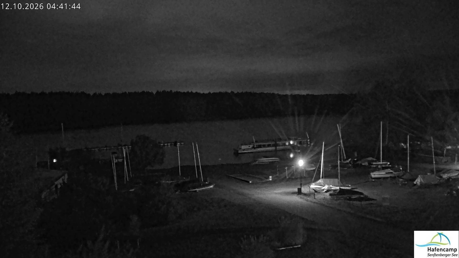 Archiv Foto Webcam Senftenberger See - Hafencamp