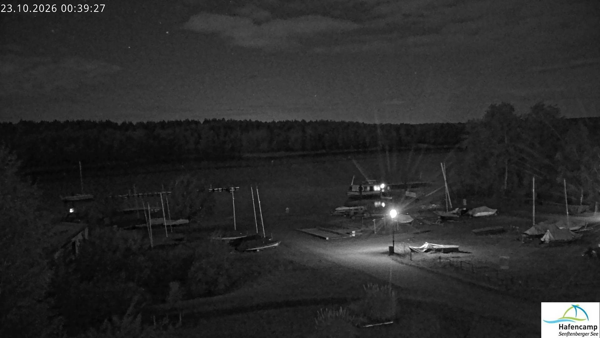 Archiv Foto Webcam Senftenberger See - Hafencamp
