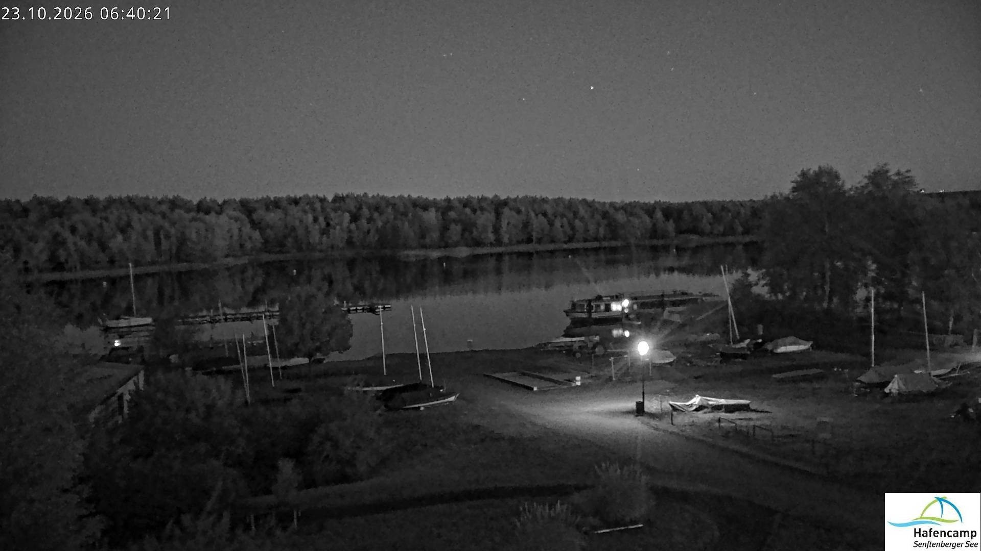Archiv Foto Webcam Senftenberger See - Hafencamp