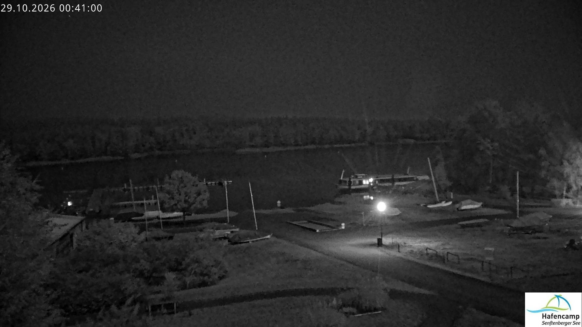 Archiv Foto Webcam Senftenberger See - Hafencamp