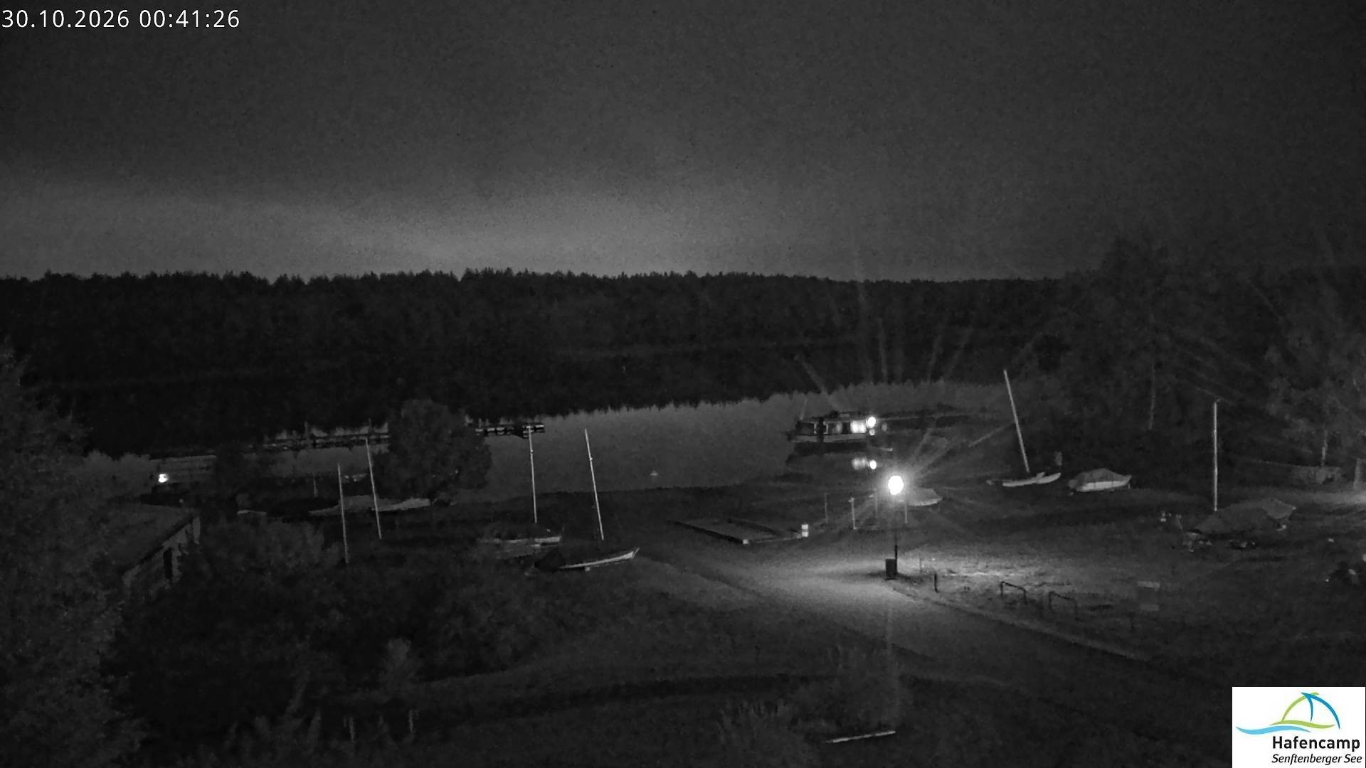 Archiv Foto Webcam Senftenberger See - Hafencamp