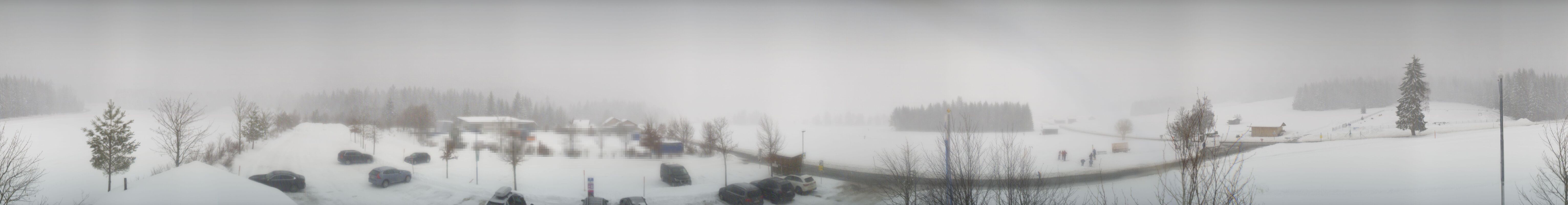 Archiv Foto Webcam Leutasch Moos - Rödlach Parkplatz