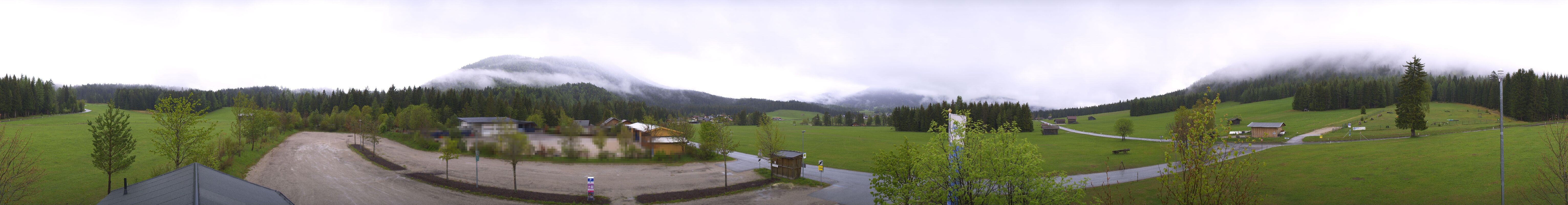 Archiv Foto Webcam Leutasch Moos - Rödlach Parkplatz