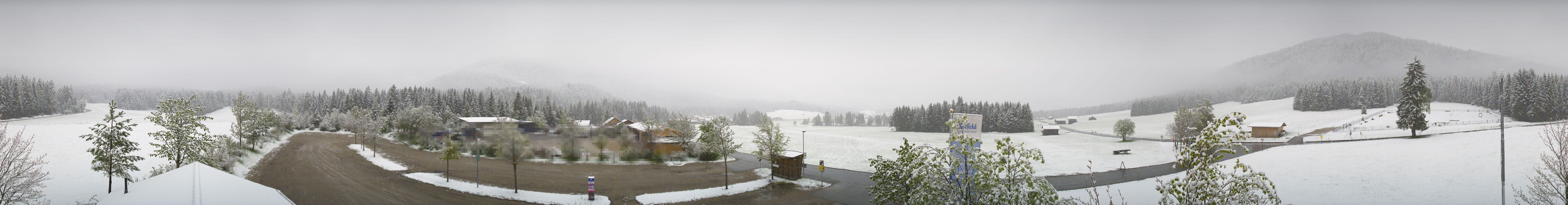 Archiv Foto Webcam Leutasch Moos - Rödlach Parkplatz