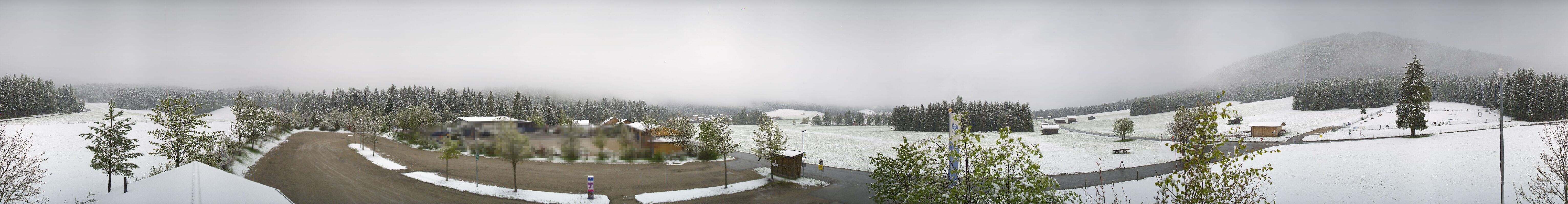 Archiv Foto Webcam Leutasch Moos - Rödlach Parkplatz
