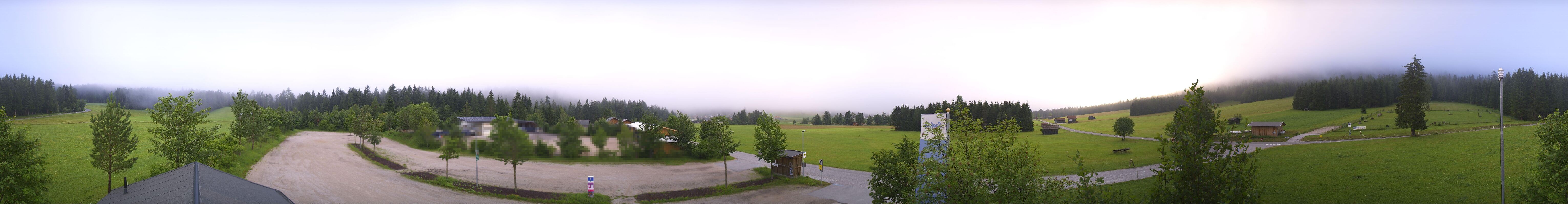 Archiv Foto Webcam Leutasch Moos - Rödlach Parkplatz