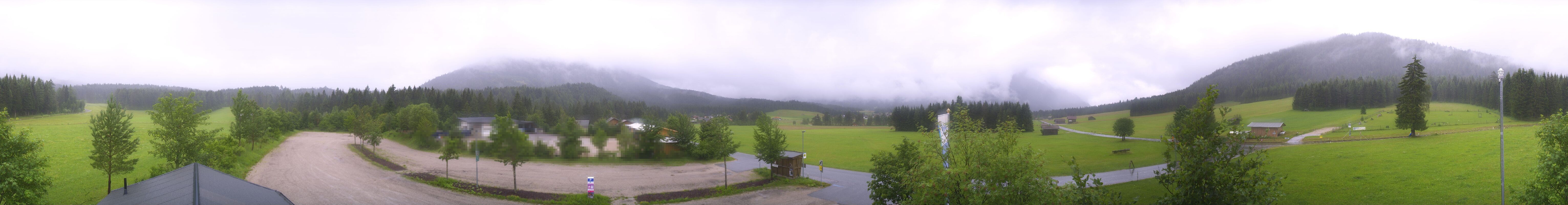 Archiv Foto Webcam Leutasch Moos - Rödlach Parkplatz