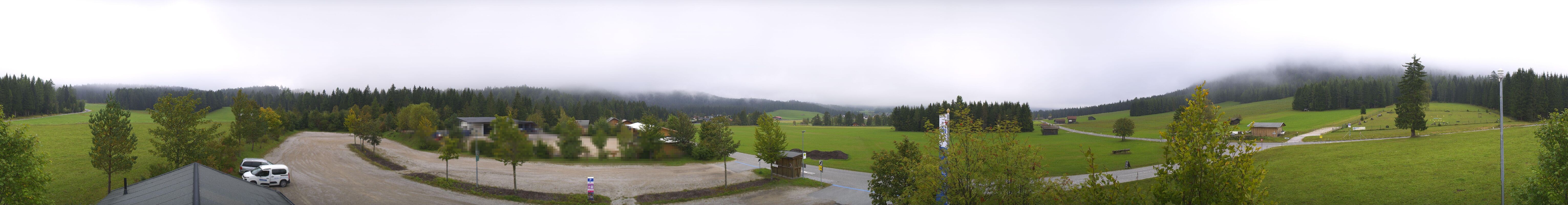Archiv Foto Webcam Leutasch Moos - Rödlach Parkplatz
