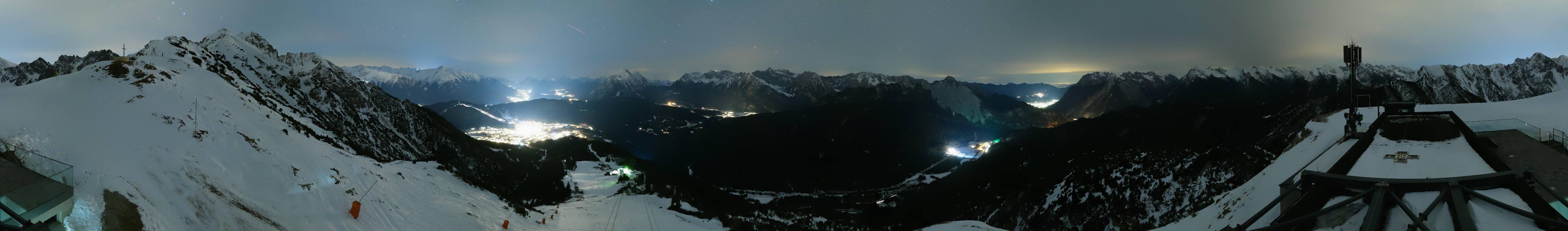 Archiv Foto Webcam Seefeld Rosshütte - Bergstation Seefelder Joch