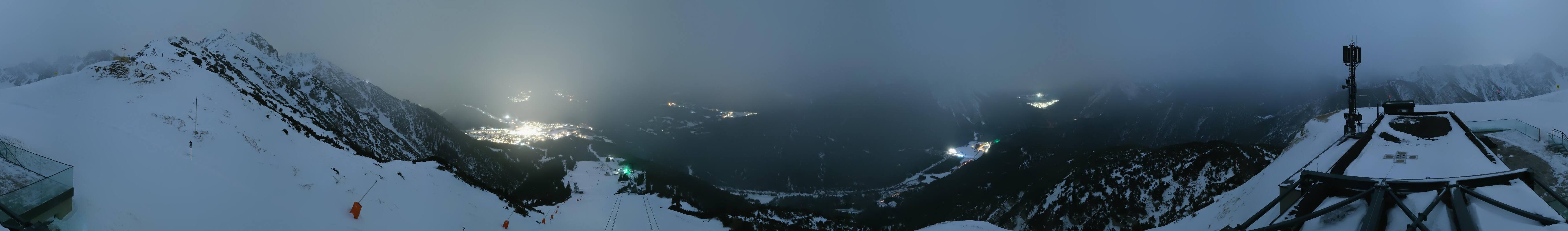 Archiv Foto Webcam Seefeld Rosshütte - Bergstation Seefelder Joch