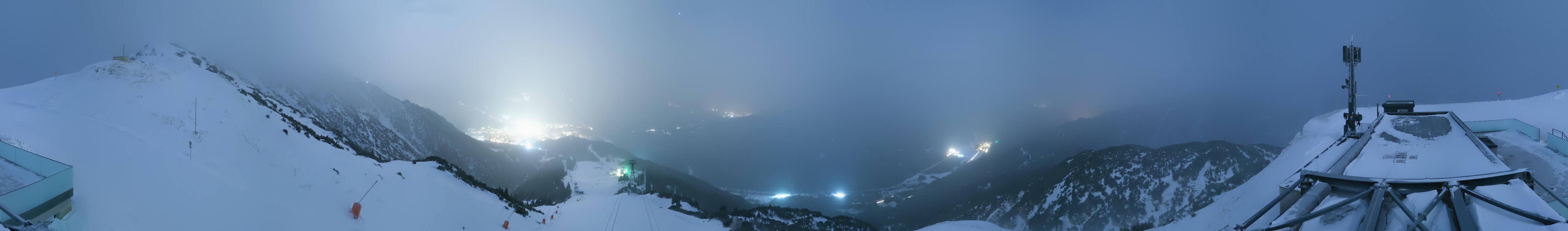 Archiv Foto Webcam Seefeld Rosshütte - Bergstation Seefelder Joch