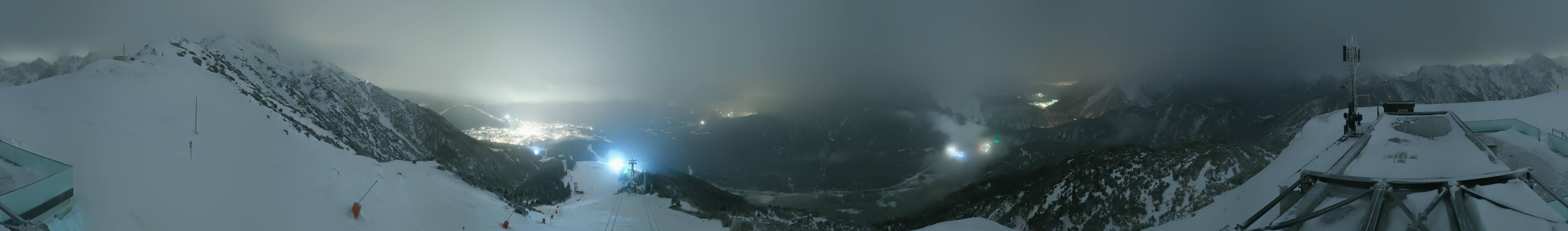 Archiv Foto Webcam Seefeld Rosshütte - Bergstation Seefelder Joch