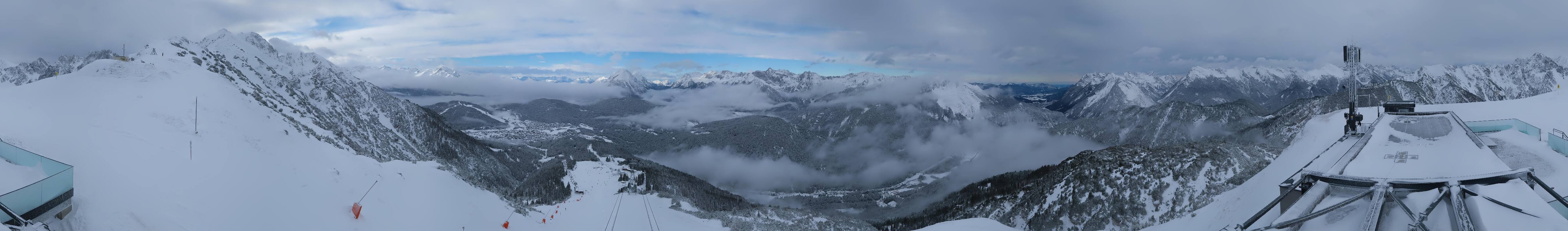 Archived image Webcam Seefeld Rosshütte - Seefelder Joch