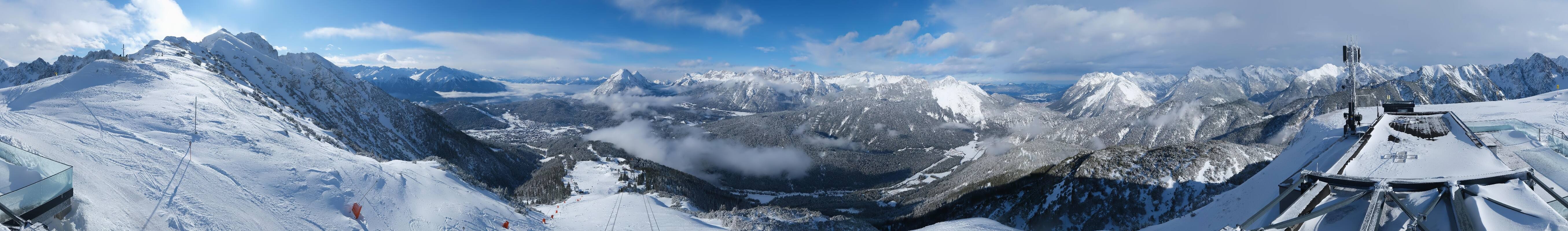Archived image Webcam Seefeld Rosshütte - Seefelder Joch