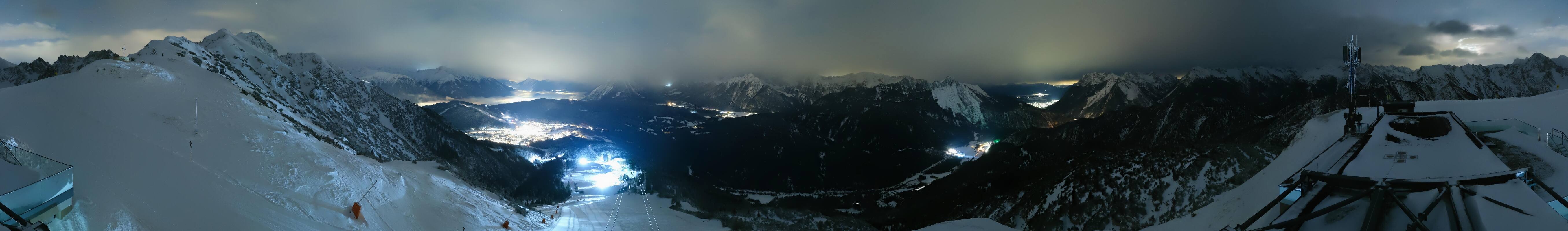 Archived image Webcam Seefeld Rosshütte - Seefelder Joch