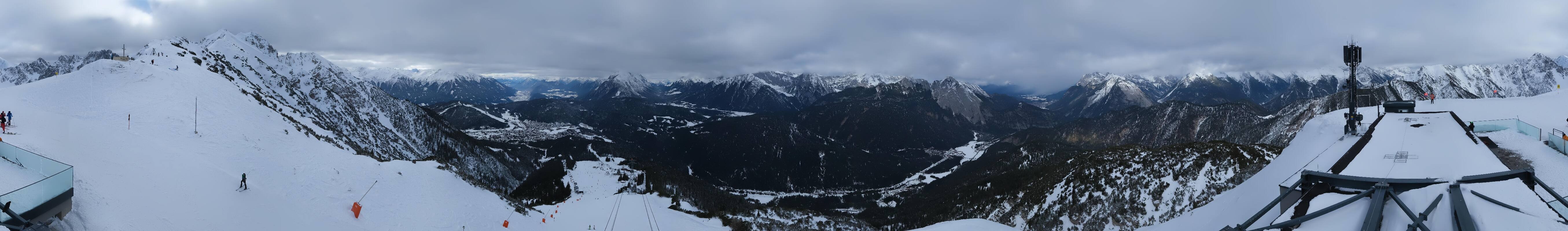 Archiv Foto Webcam Seefeld Rosshütte - Bergstation Seefelder Joch