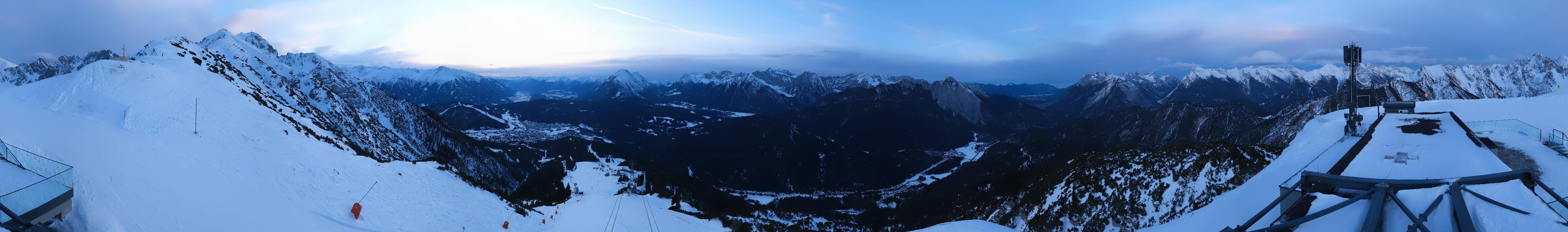 Archiv Foto Webcam Seefeld Rosshütte - Bergstation Seefelder Joch