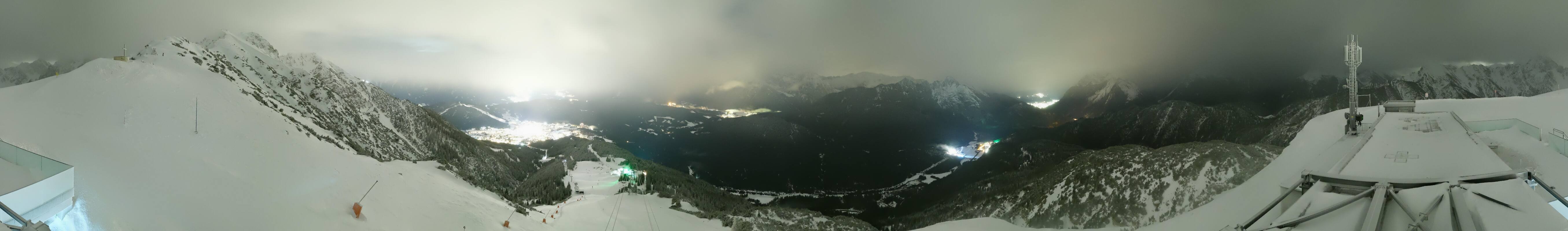 Archiv Foto Webcam Seefeld Rosshütte - Bergstation Seefelder Joch