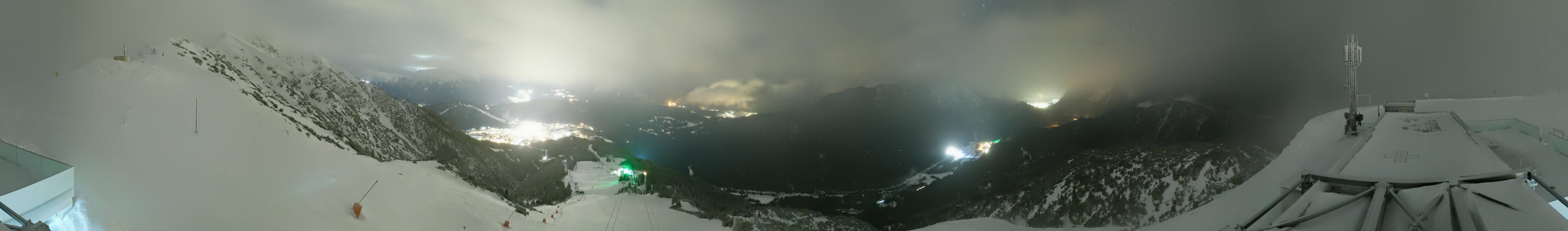 Archiv Foto Webcam Seefeld Rosshütte - Bergstation Seefelder Joch