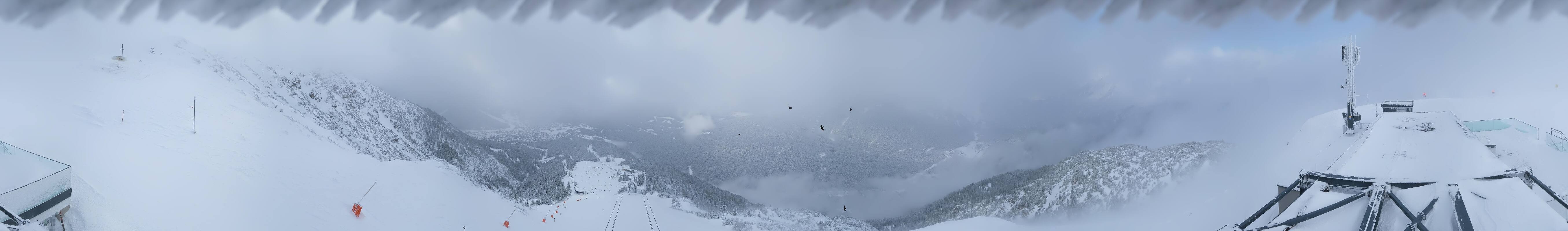 Archiv Foto Webcam Seefeld Rosshütte - Bergstation Seefelder Joch