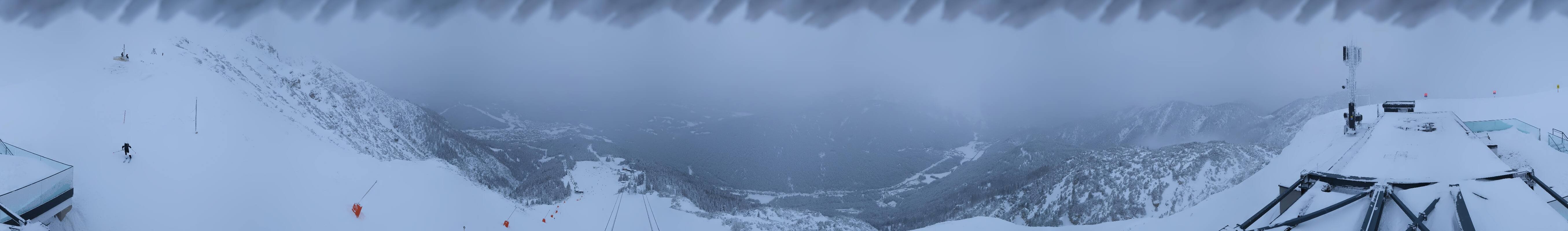 Archiv Foto Webcam Seefeld Rosshütte - Bergstation Seefelder Joch