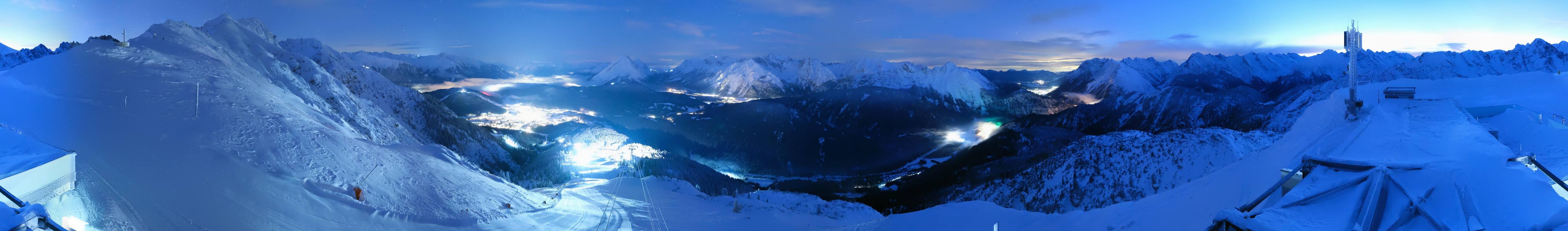 Archiv Foto Webcam Seefeld Rosshütte - Bergstation Seefelder Joch