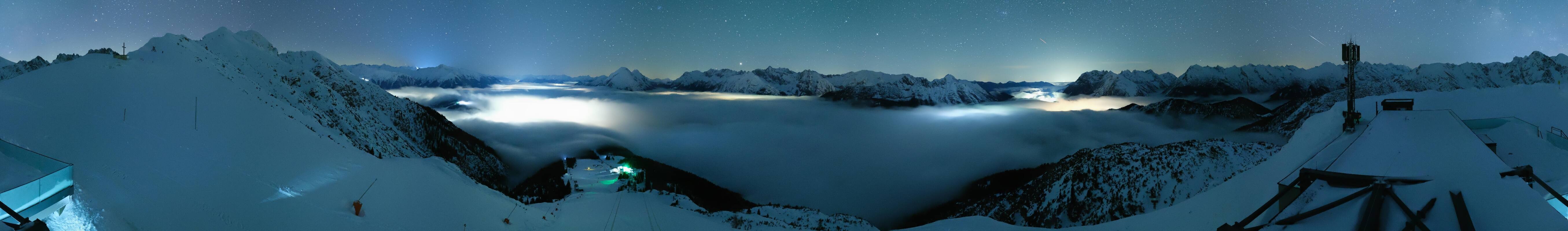 Archiv Foto Webcam Seefeld Rosshütte - Bergstation Seefelder Joch