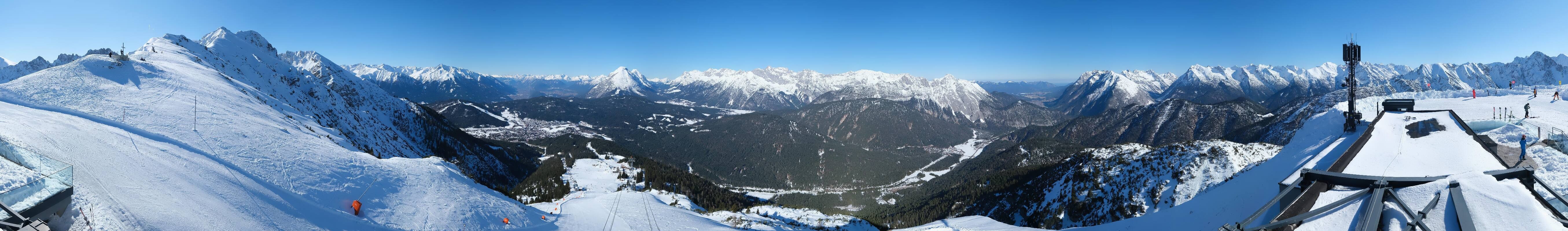 Archiv Foto Webcam Seefeld Rosshütte - Bergstation Seefelder Joch