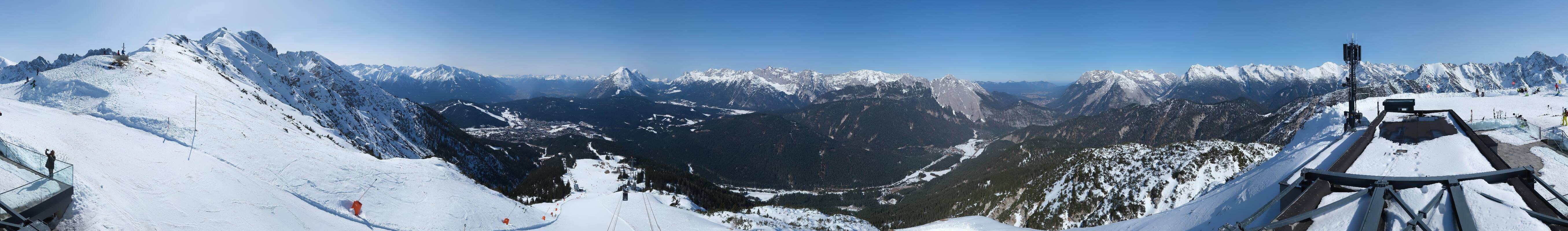 Archiv Foto Webcam Seefeld Rosshütte - Bergstation Seefelder Joch