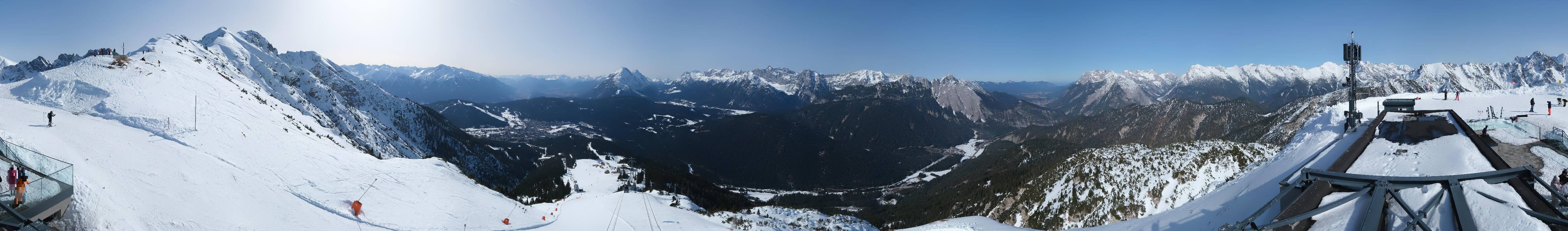Archiv Foto Webcam Seefeld Rosshütte - Bergstation Seefelder Joch