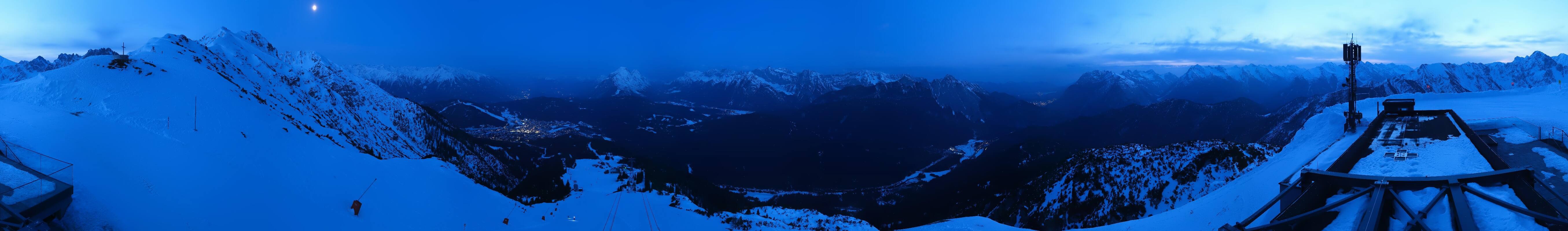 Archiv Foto Webcam Seefeld Rosshütte - Bergstation Seefelder Joch