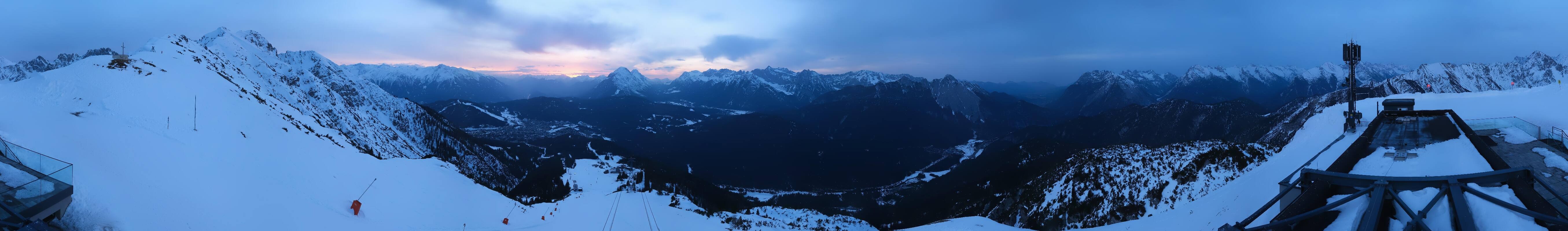 Archiv Foto Webcam Seefeld Rosshütte - Bergstation Seefelder Joch