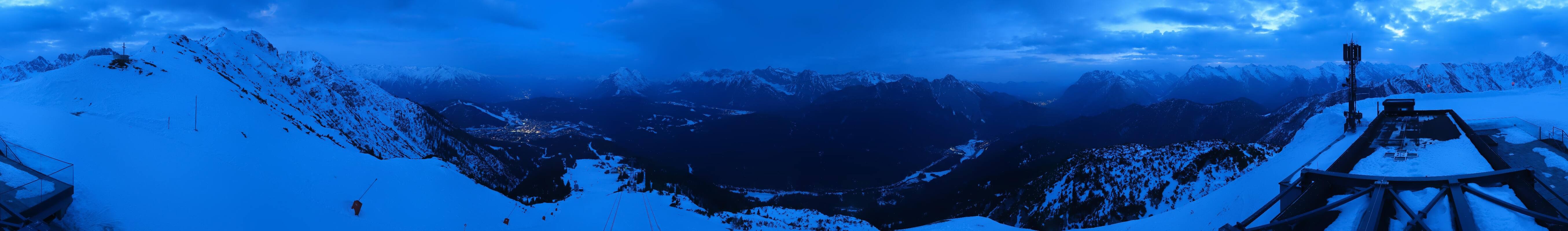 Archiv Foto Webcam Seefeld Rosshütte - Bergstation Seefelder Joch