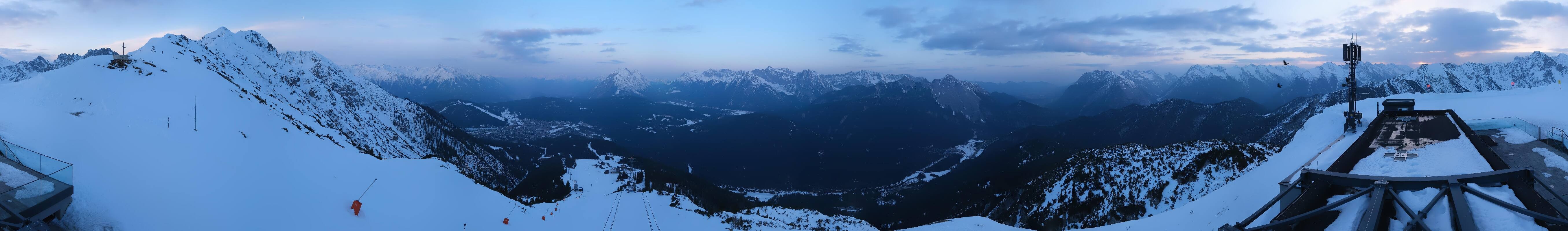 Archiv Foto Webcam Seefeld Rosshütte - Bergstation Seefelder Joch