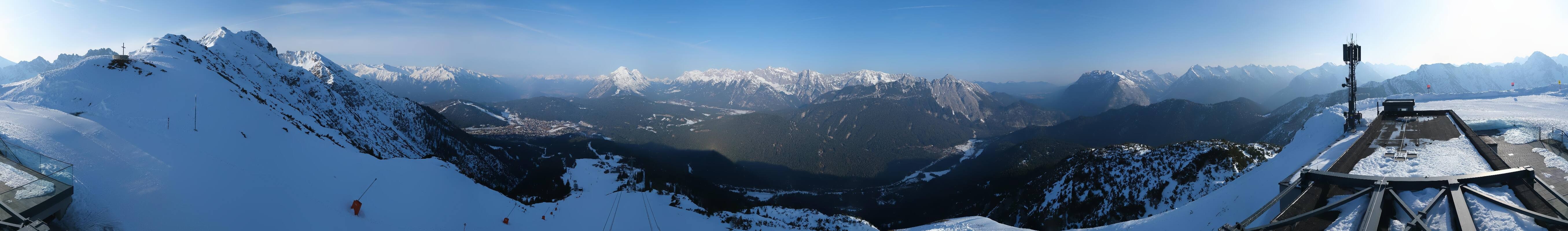 Archived image Webcam Seefeld Rosshütte - Seefelder Joch