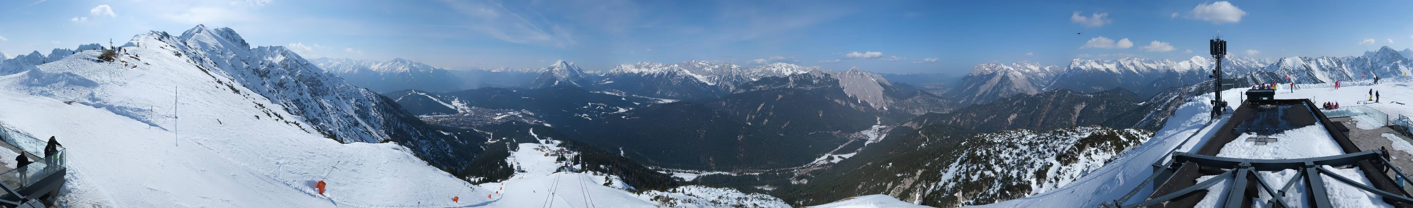 Archived image Webcam Seefeld Rosshütte - Seefelder Joch