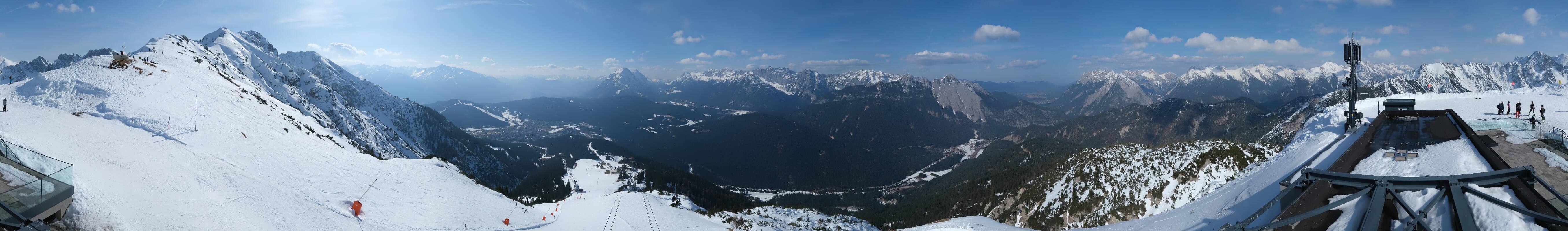 Archived image Webcam Seefeld Rosshütte - Seefelder Joch