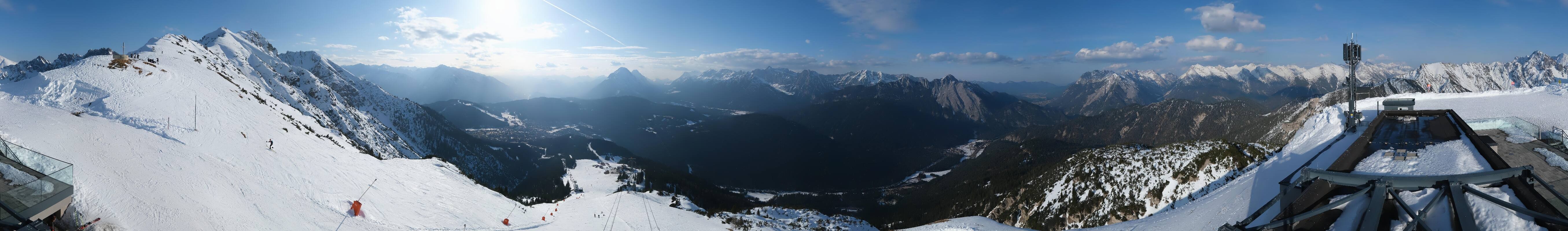 Archived image Webcam Seefeld Rosshütte - Seefelder Joch