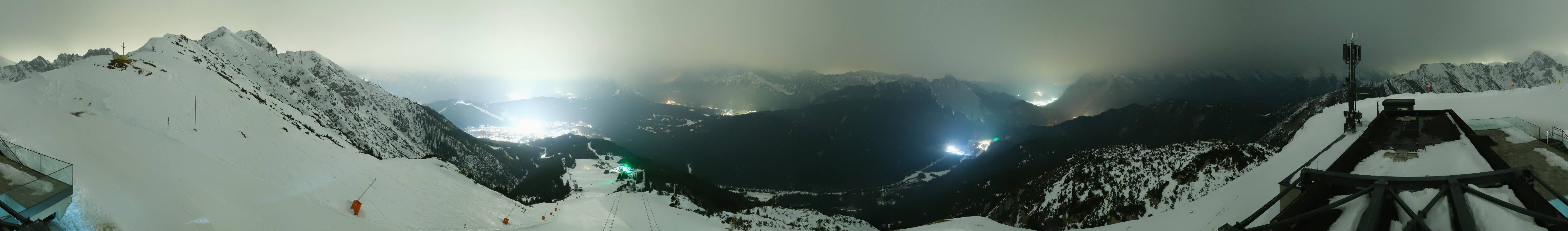 Archiv Foto Webcam Seefeld Rosshütte - Bergstation Seefelder Joch